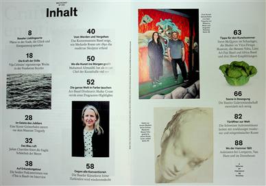 Weltkunst Inhaltsverzeichnis