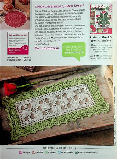 Häkeln kreativ Inhaltsverzeichnis