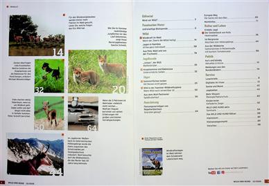 Wild und Hund Inhaltsverzeichnis