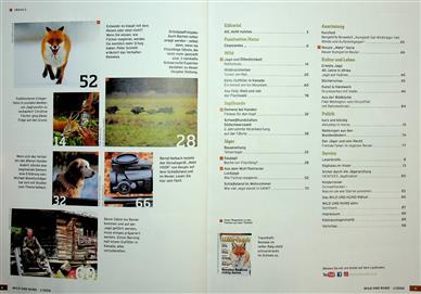 Wild und Hund Inhaltsverzeichnis