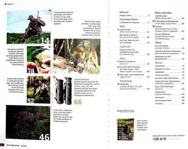 Wild und Hund Inhaltsverzeichnis