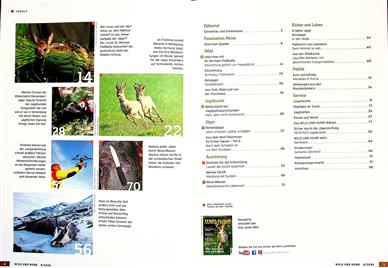 Wild und Hund Inhaltsverzeichnis