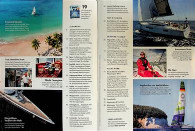 Yacht Inhaltsverzeichnis