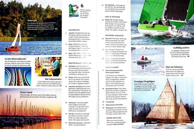 Yacht Inhaltsverzeichnis