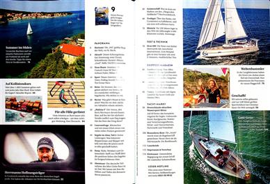 Yacht Inhaltsverzeichnis