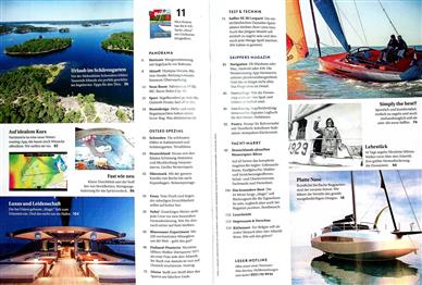 Yacht Inhaltsverzeichnis