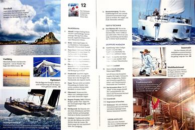 Yacht Inhaltsverzeichnis
