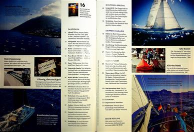 Yacht Inhaltsverzeichnis