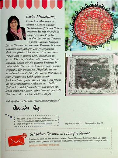 Häkeln Das Maschenmagazin Inhaltsverzeichnis