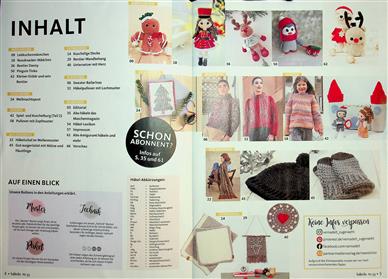 Häkeln Das Maschenmagazin Inhaltsverzeichnis