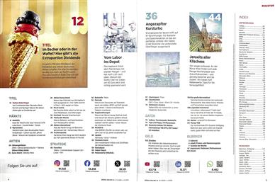 Börse Online (Print) Inhaltsverzeichnis