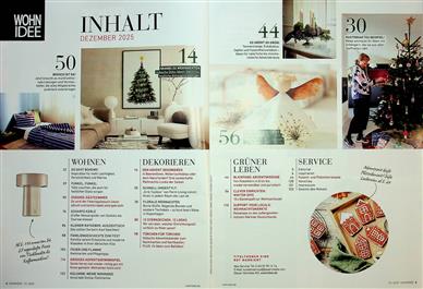 Wohnidee Inhaltsverzeichnis