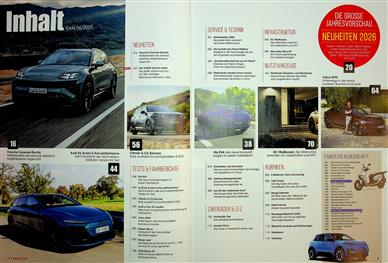 Elektroautomobil Inhaltsverzeichnis