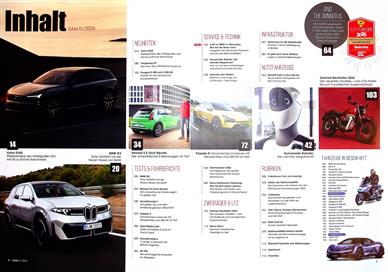 Elektroautomobil Inhaltsverzeichnis