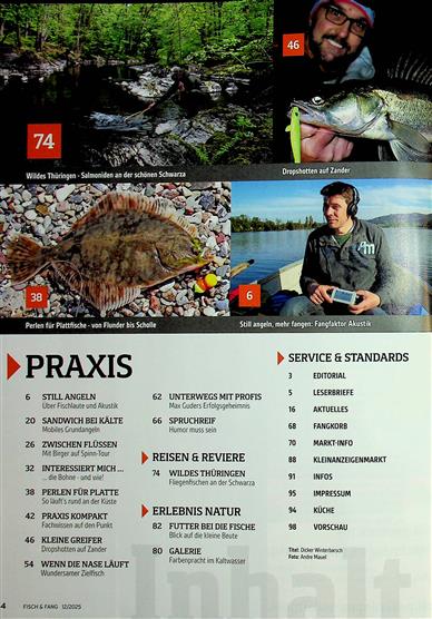 Fisch & Fang Inhaltsverzeichnis