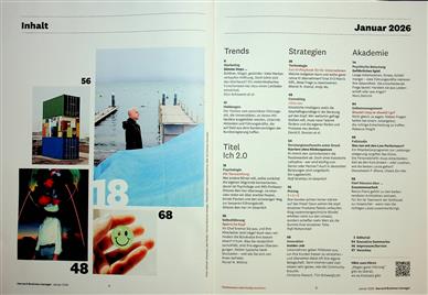 Harvard Business Manager Inhaltsverzeichnis