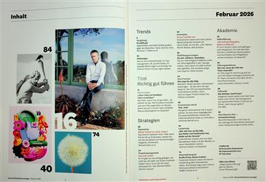 Harvard Business Manager Inhaltsverzeichnis