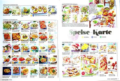 kochen & genießen Inhaltsverzeichnis