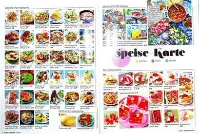 kochen & genießen Inhaltsverzeichnis