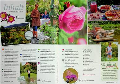 GartenFlora Inhaltsverzeichnis