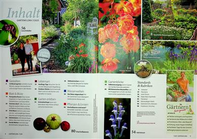 GartenFlora Inhaltsverzeichnis
