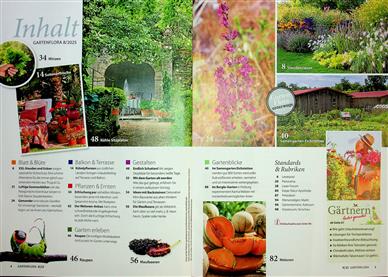 GartenFlora Inhaltsverzeichnis