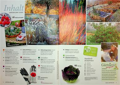 GartenFlora Inhaltsverzeichnis