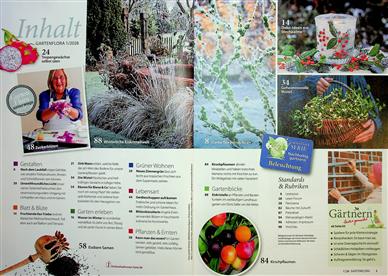 GartenFlora Inhaltsverzeichnis
