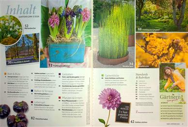 GartenFlora Inhaltsverzeichnis