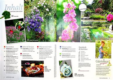 GartenFlora Inhaltsverzeichnis
