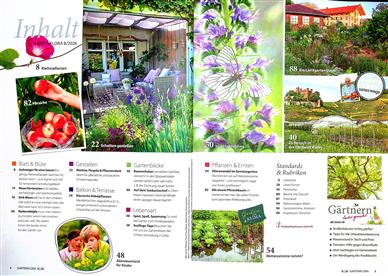 GartenFlora Inhaltsverzeichnis