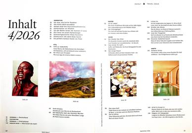 Robb Report Inhaltsverzeichnis