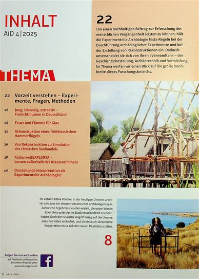 Archäologie in Deutschland Inhaltsverzeichnis