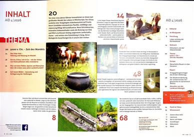 Archäologie in Deutschland Inhaltsverzeichnis