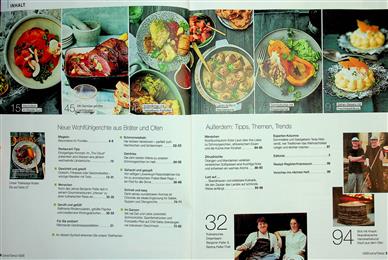 Lust auf Genuss Inhaltsverzeichnis