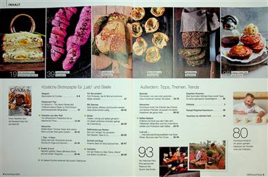 Lust auf Genuss Inhaltsverzeichnis
