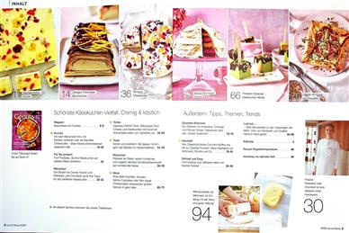 Lust auf Genuss Inhaltsverzeichnis