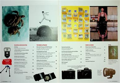 Photographie Inhaltsverzeichnis