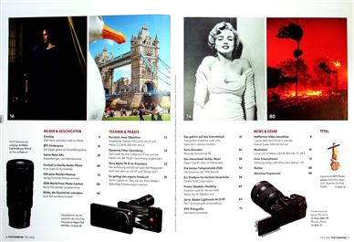 Photographie Inhaltsverzeichnis