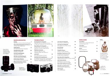 Photographie Inhaltsverzeichnis