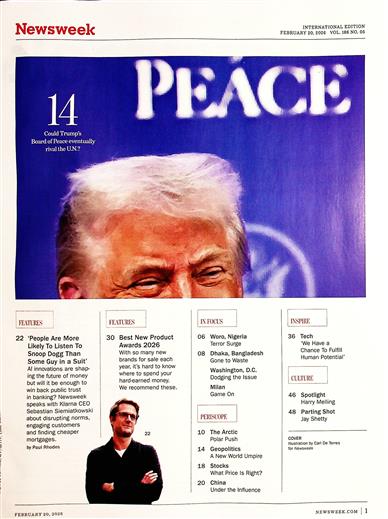 Newsweek Inhaltsverzeichnis