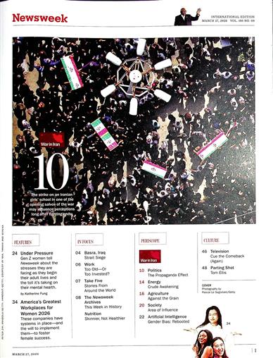 Newsweek Inhaltsverzeichnis