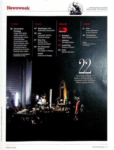 Newsweek Inhaltsverzeichnis