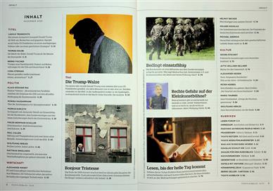 Tichys Einblick Inhaltsverzeichnis