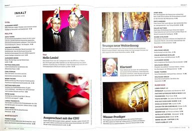 Tichys Einblick Inhaltsverzeichnis