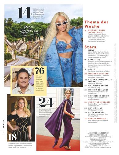 Gala Inhaltsverzeichnis