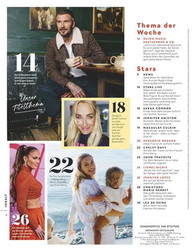 Gala Inhaltsverzeichnis