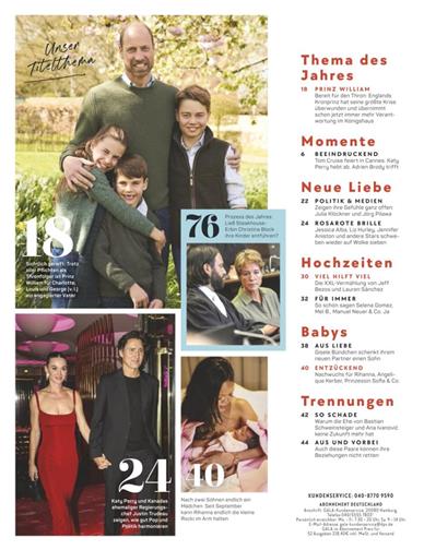 Gala Inhaltsverzeichnis