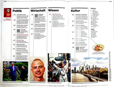 Focus Inhaltsverzeichnis