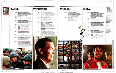 Focus Inhaltsverzeichnis
